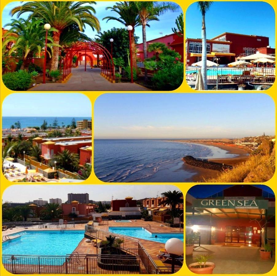 Top1 Green Sea Bungalow Jardin Lägenhet Maspalomas  Exteriör bild